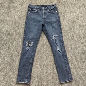 Levi skinny jeans, black, size 26